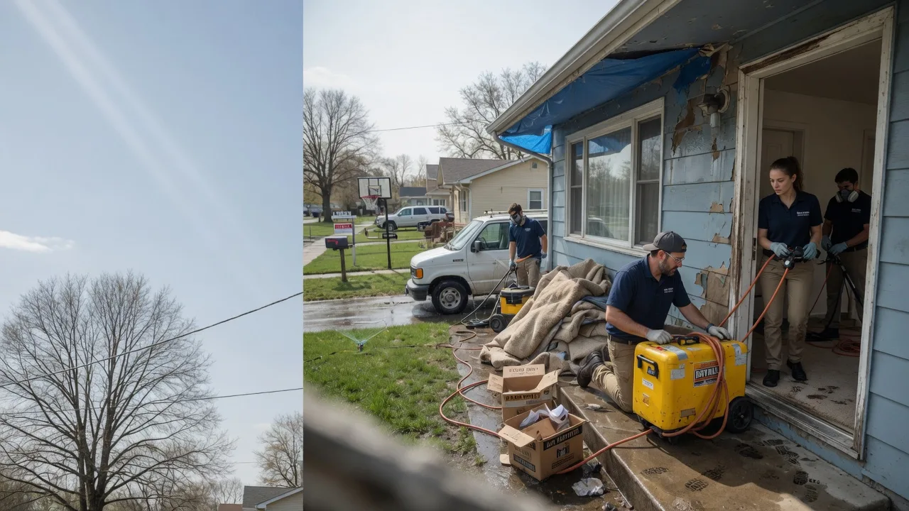 Basement Flood Cleanup in Corwith, IA near me